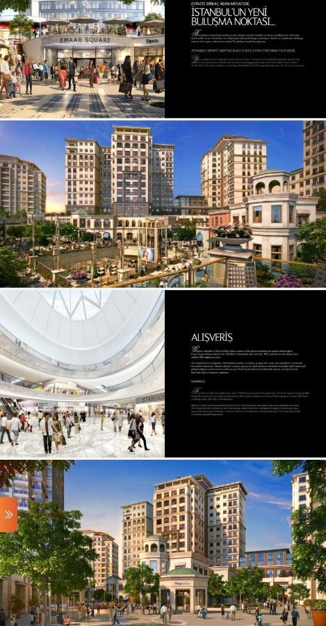 Serviced Luxurious 3+1 In Address Emaar Square Istanbul Ngoại thất bức ảnh
