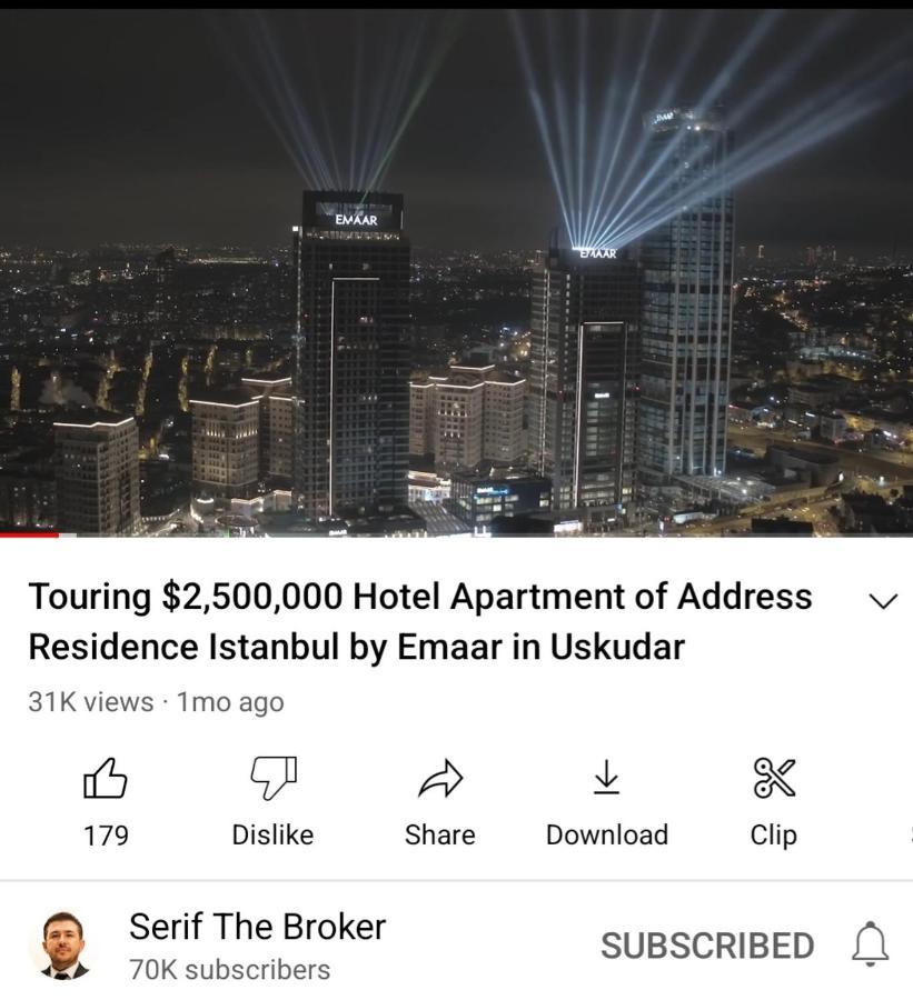 Serviced Luxurious 3+1 In Address Emaar Square Istanbul Ngoại thất bức ảnh